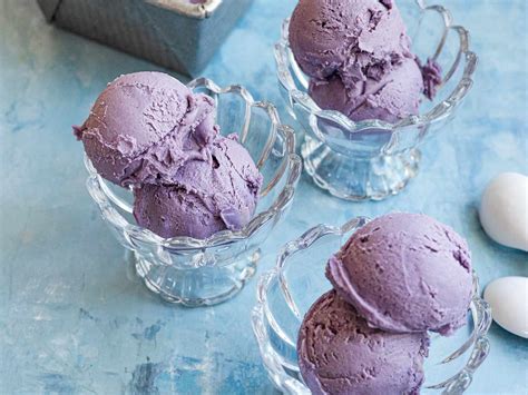 Ube Purple Yam Ice Cream