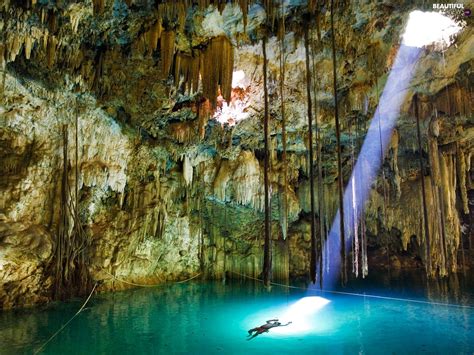 Sun Cave Luminosity Water Flash Ligh Beautiful