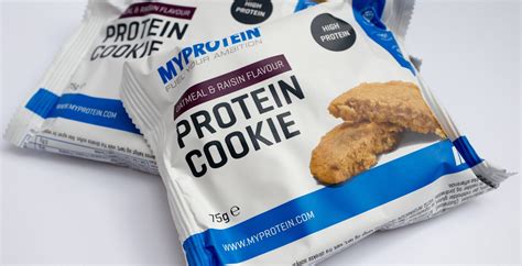 Protein Cookie Review Myprotein Oatmeal And Raisin