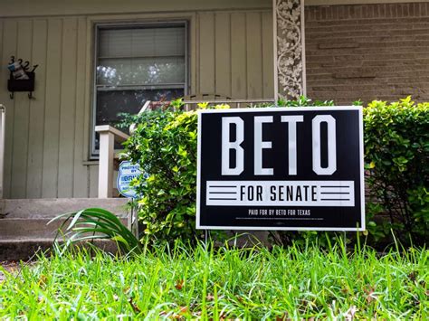 How Long Are We Allowed To Keep Our Beto Orourke Signs In Our Yard