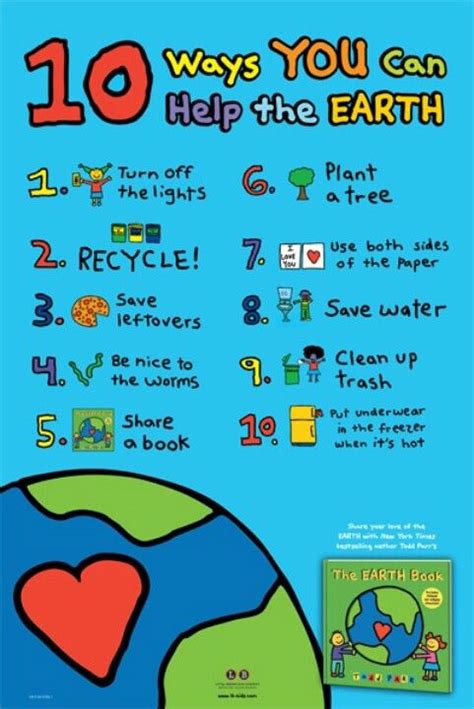 10 Ways You can Help the Earth | Earth Day | Pinterest | Tes, Poster ...