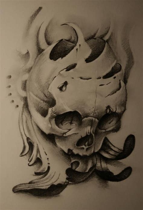 Existen muchas tipografías diferentes para tatuajes, todo dependerá de la frase que grabes en tu cuerpo. ideas tatuajes calaveras (11) | Arte del cráneo, Diseño de ...