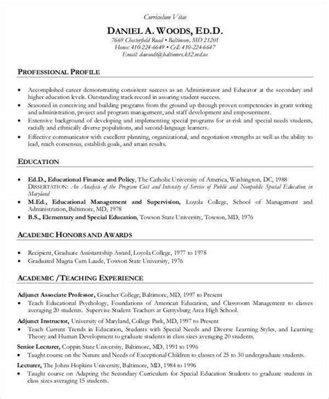 These samples weren't meant for industrial purposes. 10+ Teaching Curriculum Vitae Templates - PDF, DOC | Free ...