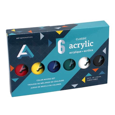 BUY Art Alternatives Acrylic Paint 100Ml Set Of 6