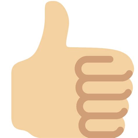 Emoji Clip Art Printable Thumbs Up