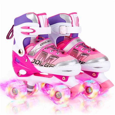 Buy Otw Cool Roller Skates Adjustable For Kidswith All Wheels Light Up