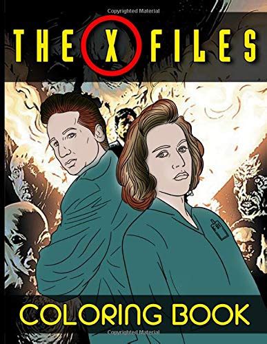 The X Files Coloring Book Coloring Books For Adults The X Files With Crayons By Corey Day