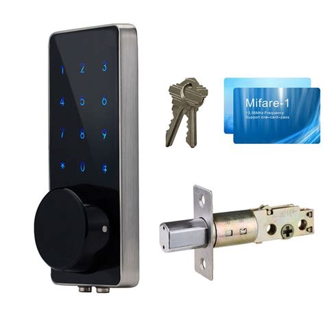 Keyless Digital Door Lock Mini Electronic Deadbolt Card Code Door Lock