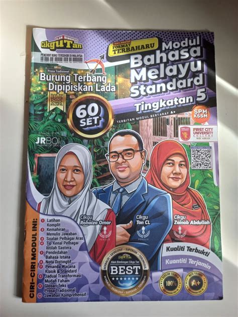 Modul Bahasa Melayu Standard Tingkatan 5 Hobbies And Toys Books