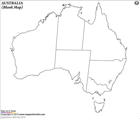 This is a printable australia province map. Cartina Muta Australia | onzemolen