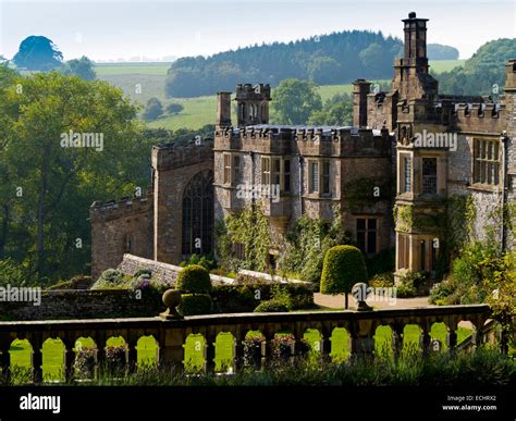 Haddon Hall Near Bakewell In The Peak District Derbyshire Dales England