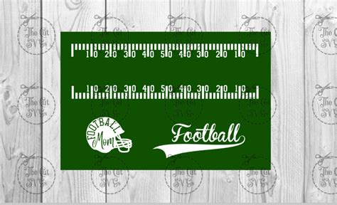 Art And Collectibles Football Svg Football Yard Lines Svg Football