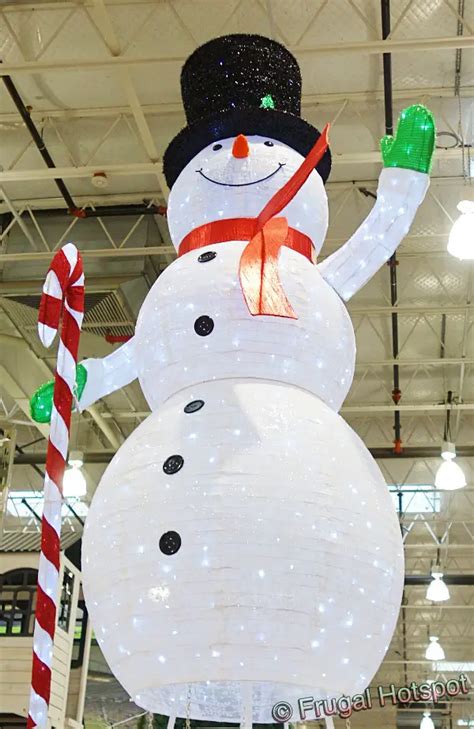 9 Holiday Snowman Wled Lights Costco Sale Frugal Hotspot