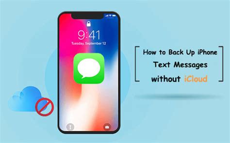 How To Back Up Text Messages On Iphone Without Icloud 2023