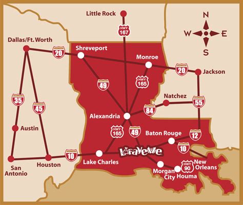 Map Of Louisiana And Alabama Map