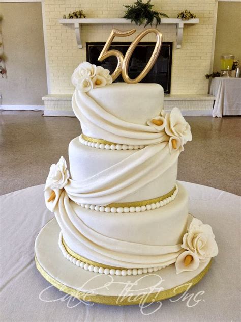 Cake That Inc 50th Wedding Anniversary