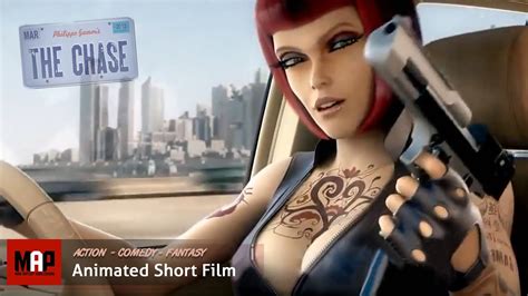 Cgi 3d Animated Short Film The Chase Hot Action Animation By Philippe Gamerdinger And Space