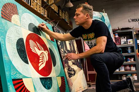 World-renowned street artist Shepard Fairey is exhibiting in Dubai ...