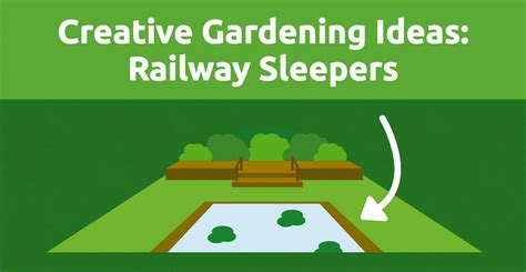1) marked out the foot print of the base. Creative Gardening Ideas: Railway Sleepers - Grabco