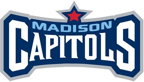 Madison Capitols Wordmark Logo United States Hockey League Ushl