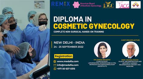 diploma in cosmetic gynaecology by aaa non surgical course medafia