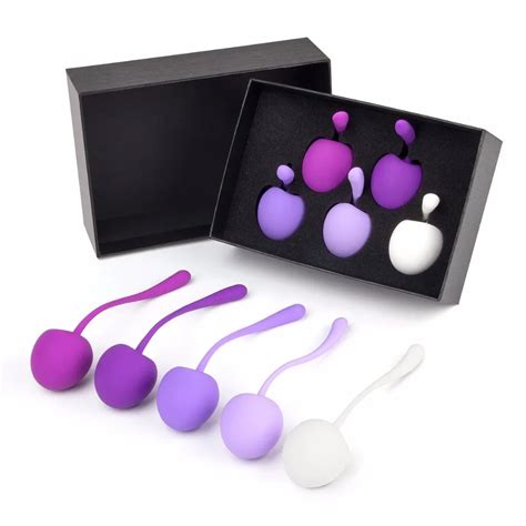 5Pcs Set Kegel Balls Exercise Weight Kit Vagina Tight Trainer Silicone