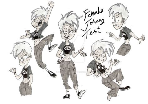 Female Johnny Test Doodles By Breakoutforever On Deviantart