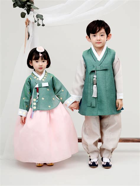 Hanbok Dress Girls Baby Korea Traditional Clothing Kids Etsy