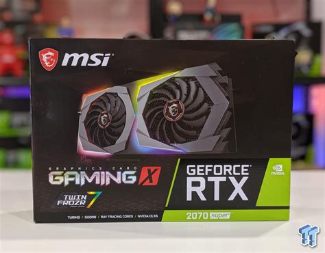 This msi gaming graphics card instantly makes its presence known with the premium black & gunmetal grey finish and glowing integrated rgb leds. MSI GeForce RTX 2070 SUPER GAMING X Review