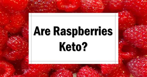 Are Raspberries Keto Friendly? - The Keto Eater