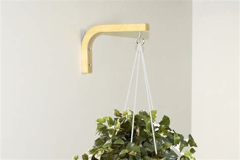 Wooden Hook For Plants Indoor Plants Bracket Hanging Wooden Etsy Uk