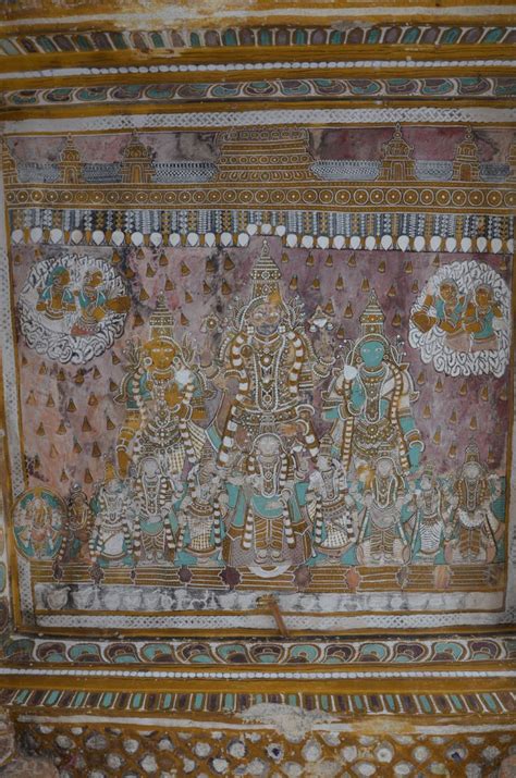 Alagar Koyil Kallalagar Temple South Indian Paintings