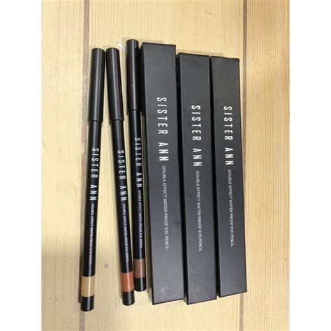 Jual Sister Ann Double Effect Waterproof Eye Pencil Asli Indonesia Shopee Indonesia