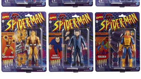 Hasbro Marvel Legends Spider Man Retro Wave Promo Images And Pre Orders