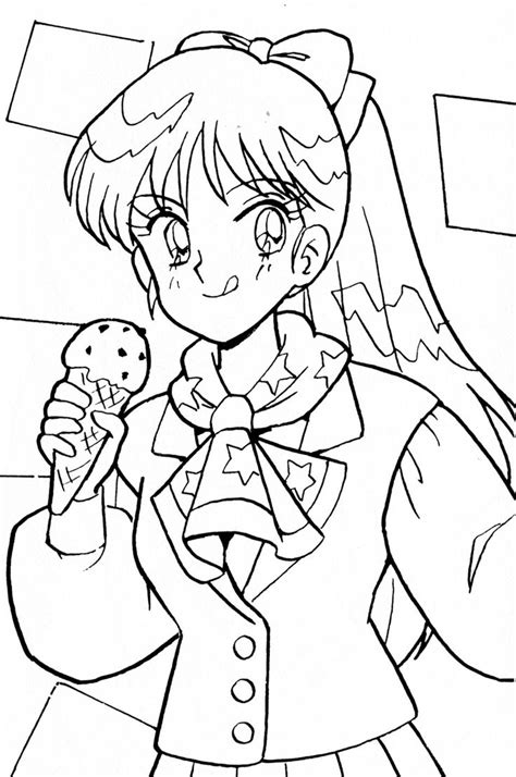 ⭐ free printable sailor moon coloring book. Pin en Sailor Moon Coloring Pages