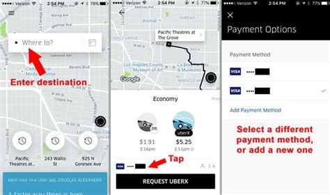 Your account must have at least one payment method at all times. Uber payment options: How to select a different credit ...
