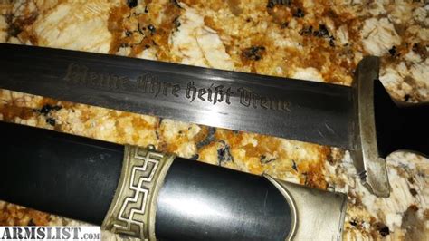 Armslist For Saletrade Ww2 German Ss Dagger Chained Nazi Wwii