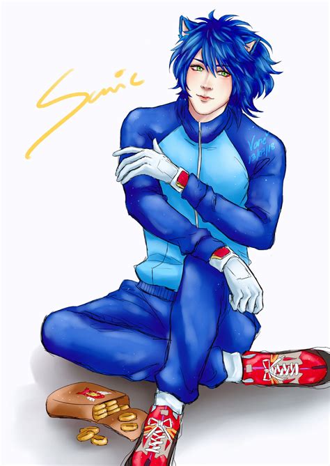 Sonic Gijinka By Vanegaku On Deviantart