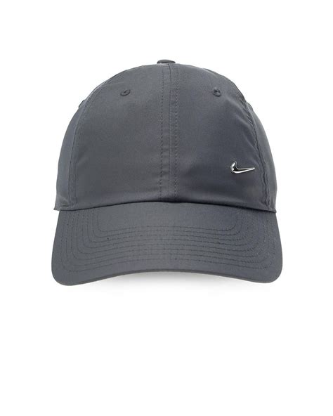 Nike H86 Metal Swoosh Cap In Grey Gray For Men Save 38 Lyst
