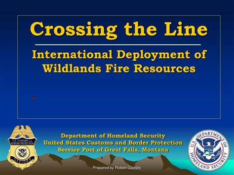 Ppt Department Of Homeland Security United States Customs And Border