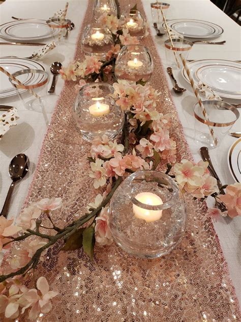Rose Gold Table Setting Create A Beautiful Table Setting With A Rose