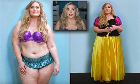 Curvy Youtuber Pleads For A Plus Size Disney Princess Daily Mail Femail Scoopnest