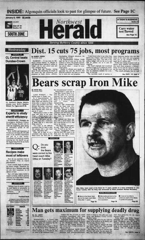 Here’s a look at historical McHenry County news pages – Shaw Local