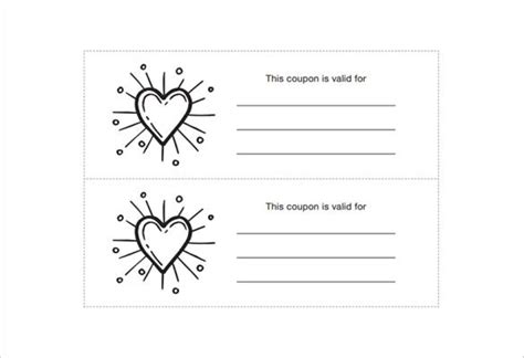 28 Homemade Coupon Templates Free Sample Example