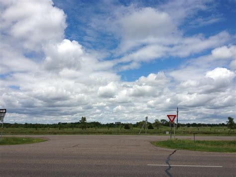 Partially Cloudy Sky A Partly Cloudy Sky In Mn Jabbex Flickr