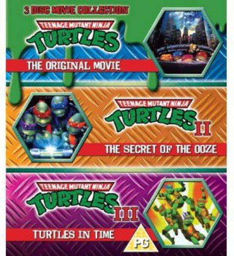 Teenage Mutant Ninja Turtles The Movie Collection Disc Set Teenage Mutant Ninja Turtles