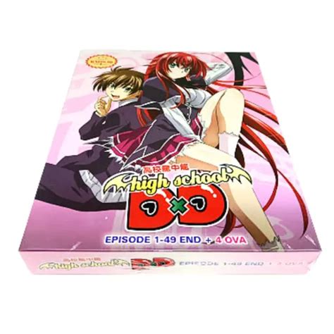 dvd anime uncut high school dxd season 1 4 series 1 49 end 4 ova english dub 35 90 picclick