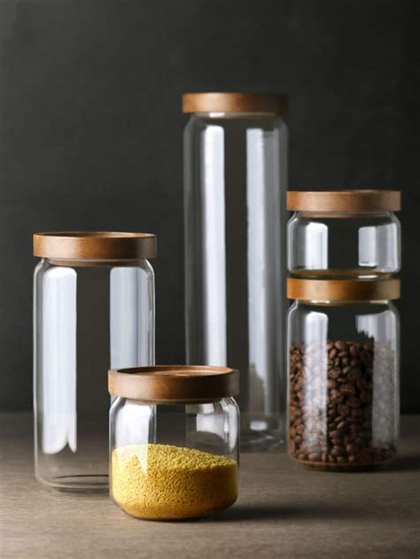 Mason Jar Glass Storage Pantry Organizing Containers T For Etsy