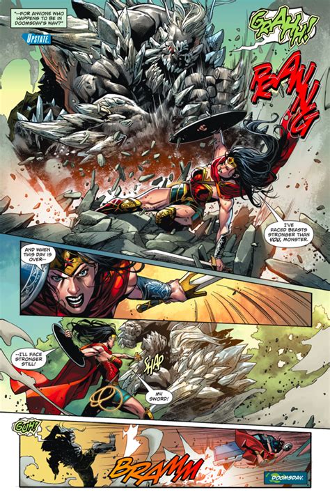 Superman And Wonder Woman Vs Doomsday Rebirth Comicnewbies