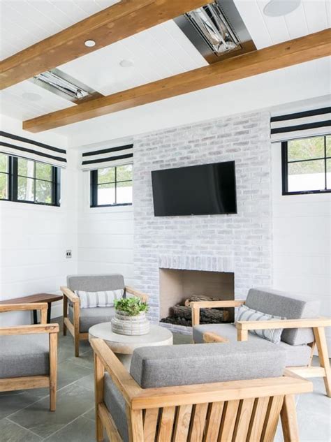 What kind of house do you desire? What Color Should I Paint My Brick Fireplace? | HGTV ...
